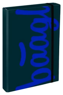 BAAGL Jumbo Logo modré / Dosky na školské zošity / A4 / 23x32x4 cm