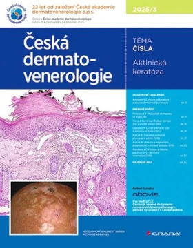 Česká dermatovenerologie 2025/3, Hercogová Třešňák Jana