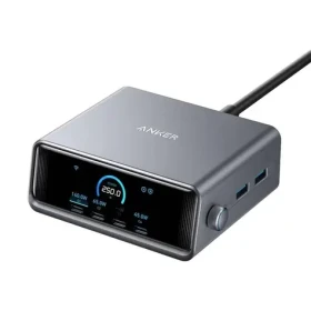 Anker Prime strieborná / Nabíjacia stanica / 250W / 4xUSB-C / 2xUSB (A2345341)