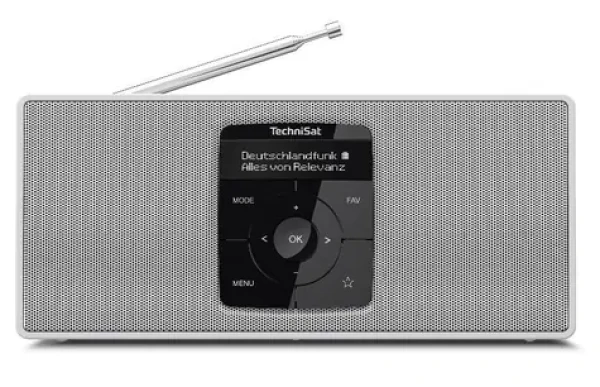 TechniSat DigitRadio 2 S biela / Digitálny rádioprijímač (0001/3911)