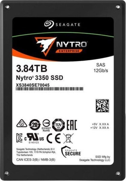 Seagate Nytro 3350 3.84TB 2.5'' SAS-3 (12Gb/s) (XS3840SE70045)