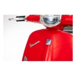 Mamido Detský elektrický skúter Vespa ROMA červený