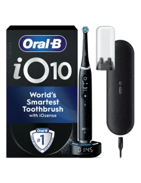 Oral-B iO Series 10 Cosmic Black Booster / Elektrická zubná kefka / magnetické iO / 7 režimov / časovač (iO10 Cosmic Black)