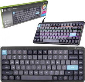 Tracer TRAKLA47308 Klawiatura mechaniczna FINA 84 Čierna