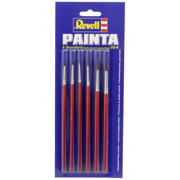 Revell Painta Standard Set 29621 sada 6 štětců