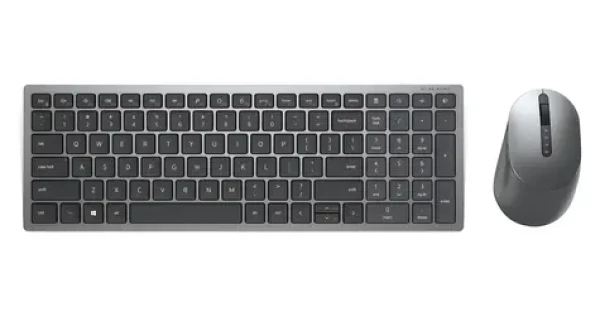 DELL KM7120W FR šedá / Set bezdrôtovej klávesnice a myši / FR / 2.4GHz / Bluetooth / USB (KM7120W-GY-FR)