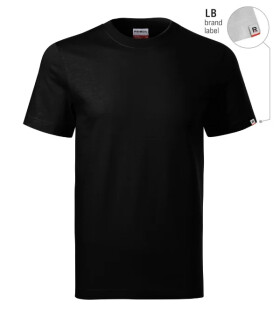 Recall tričko unisex black 01 (štítok značky) 3XL