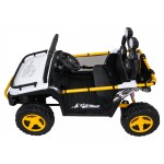 Mamido Detské elektrické autíčko Buggy UTV Speed 24V biele