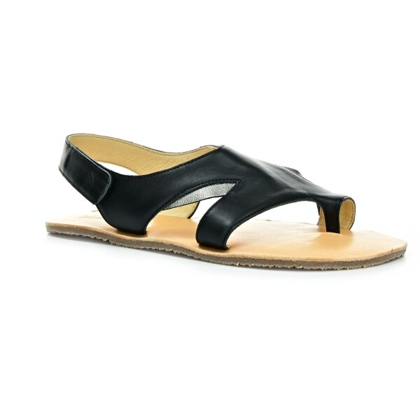 Lang.s by Tikki shoes Gaia Black barefoot sandále 42 EUR