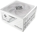 ASRock Steel Legend SL-1000GW biela / Zdroj / ATX / 1000W / 80 PLUS Gold / Modulárny / 135mm ventilátor (90-UXS100-GFEABA)