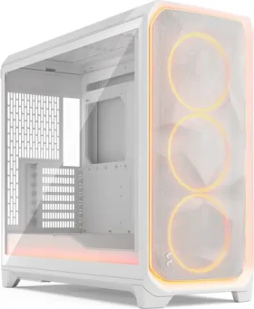 Fractal Design Meshify 3 XL Ambience Pro RGB White TG Light Tint / Big-Tower / ATX / bez zdroja / priehľadná bočnica (FD-C-MES3X-05)