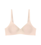 PURE MICRO - Neviditeľná podprsenka s kosticami z recyklovaného mikrovlákna Triumph CAMEO BEIGE 85D