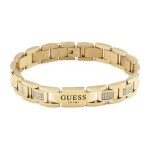 Guess Módny pozlátený náramok Frontiers JUMB01341JWYGT/U