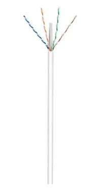 Goobay CAT 6a biela / Inštalačný kábel / U/UTP (PiMF) / 305 m (94220)