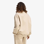 Mikina adidas Ess Fl Crw Os Khaki Three M