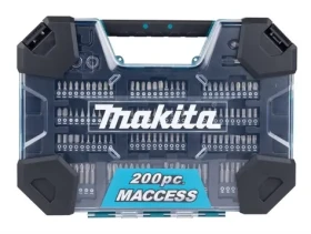 Sada vrtákov a skrutkovacích bitov MAKITA 200 dielov (E-22610)