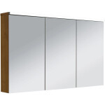 CERANO - Kúpeľňová zrkadlová skrinka s LED osvetlením Avia - dub medový - 115x70x16,5 CER-661915