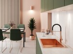 Laveo - Marmara - drez 51x59 cm, 1-komora, meď SAM_810T