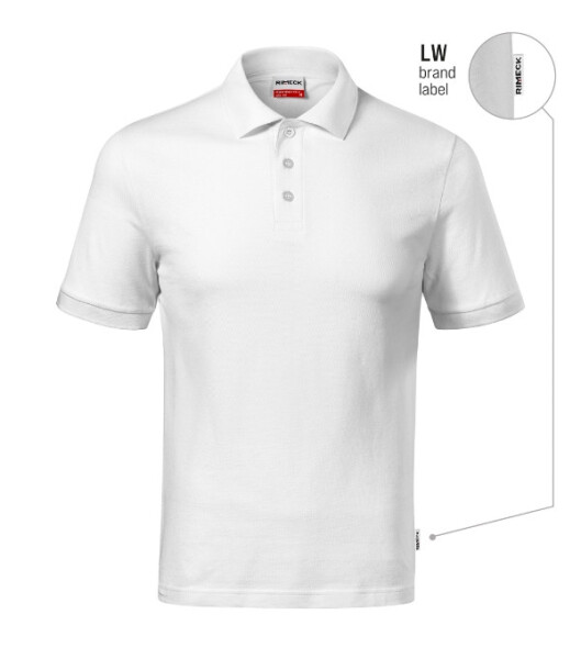 Resist Heavy Polo Shirt white 00 (značka) XL