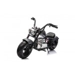 Mamido Detská elektrická motorka Chopper Warrior 36V čierna