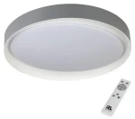 Reality Zeta šedá/biela / Stropné LED svietidlo (R62712411)