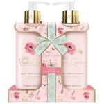 Baylis & Harding Sada pre starostlivosť ruky Rose & Poppy & Vanilla – 2 x 300 ml