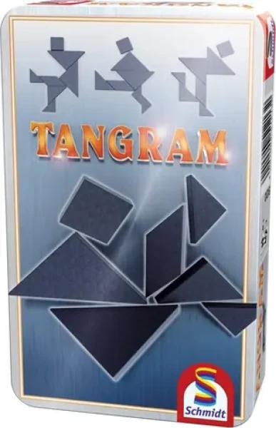 Schmidt Tangram v plechovej krabičke