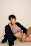 Dámske nohavičky Body Make-Up Illusion Lace Highleg Tai - GRAY - sivá 3091 - TRIUMPH GRAY 42