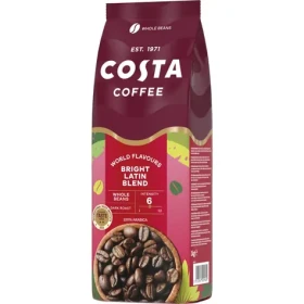 Costa Coffee Bright Blend Beans Coffee 1 kg / Zrnková káva / 100% Arabica (1.0 BAG X10 COSTA BRIGHT ZIARN)