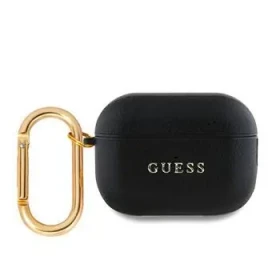 Guess PU Grained Classic Logo Puzdro pre AirPods Pro 2 Black (57983122189)