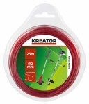 KREATOR KRTGTR2025 / Struna do kosačiek / guľatá / priemer 2 mm / dĺžka 25 m (KRTGTR2025)