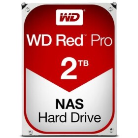 WD Red Pro 2TB / HDD / 3.5 SATA III / 7 200 rpm / 64MB cache / 5y (WD2002FFSX)