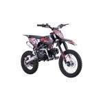 Mamido Detská benzínová motorka RamiGO IMMORTAL 110CC červená