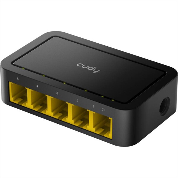 Cudy FS105D - Fast Ethernet (10/100) - Vollduplex sieťový switch 10 / 100 MBit/s; FS105D