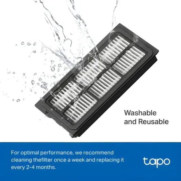 TP-LINK Tapo RVA520 / Umývateľný HEPA filter / 4 ks / pre Tapo RV50, RV50 Pre Omni (Tapo RVA520)