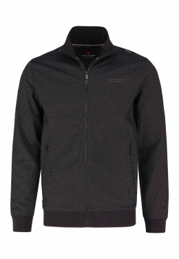 Pánska mikina B-Montero Black with Dots - Volcano 3XL