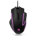 Niceboy ORYX M420 čierna / Herná optická myš / 12.800 DPI / USB / podsvietenie / 1.5m (oryx-m-420)