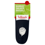 Dámske neviditeľné ponožky BAMBUS SNEAKER SOCKS - BELLINDA - black 35 - 38