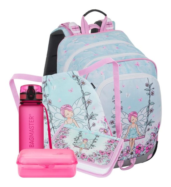 Veľký školský set Bagmaster ALFA 25 A Set L Fairy