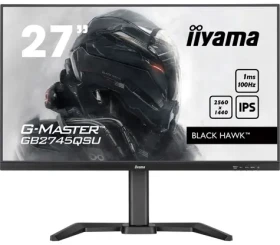 27" IIYAMA G-Master GB2745QSU-B2 Black Hawk / IPS / 2560x1440 / 16:9 / 1ms / 1300:1 / 300cd / repro / HDMI / DP (GB2745QSU-B2)