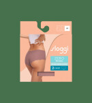 Dámske nohavičky ZERO Modal 2.0 Short 2P - CACAO - hnedé 1141 - SLOGGI BROWN XS