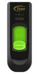 Team Group C145 64GB čierno-zelený / Flash disk / USB-A 3.2 Gen 1 / čítanie až 100 MB/s (TC145364GG01)