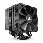 Sharkoon A60 čierna / 2x 120mm / 260W TDP / 1800 RPM @ 30 dB / AMD + Intel (4044951042043)