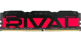 Goodram RIVAL Radiant Red / Operačná pamäť / 8 GB / DDR4 / 3200 MHz / CL16 / DIMM / 1,2 V (GGRRD4-32L16SA/8G)