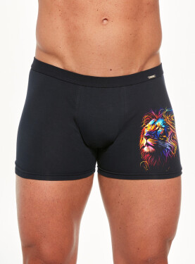 Pánske boxerky Cornette Tattoo 280/226 Lion S-2XL tmavě modrá