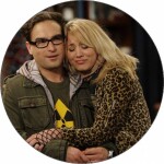 Jedldý papír The Big Bang Theory - Teória veľkého tresku Leo a Penny 19,5 cm - Pictu Hap - Pictu Hap