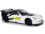 Mamido R/C 1/18 Corvette C6 športové vozidlo. R biela 2,4 g svetlo