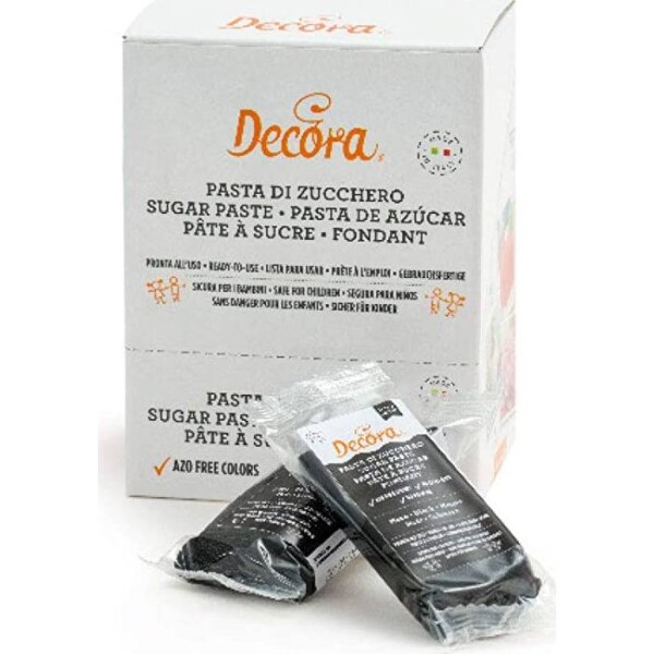 Potahovacia hmota 100 g čierna - Decora - Decora