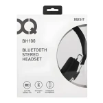 Xqisit BH100 čierna / Bezdrôtové slúchadlá s mikrofónom / Bluetooth 4.0 / 40mm reproduktory / výdrž až 8 h (BH100)