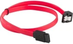 Lanberg CA-SASA-13CC-0050 R červená / SATA kábel / SATA (M) - SATA (M) / 0,5 m (CA-SASA-13CC-0050-R)
